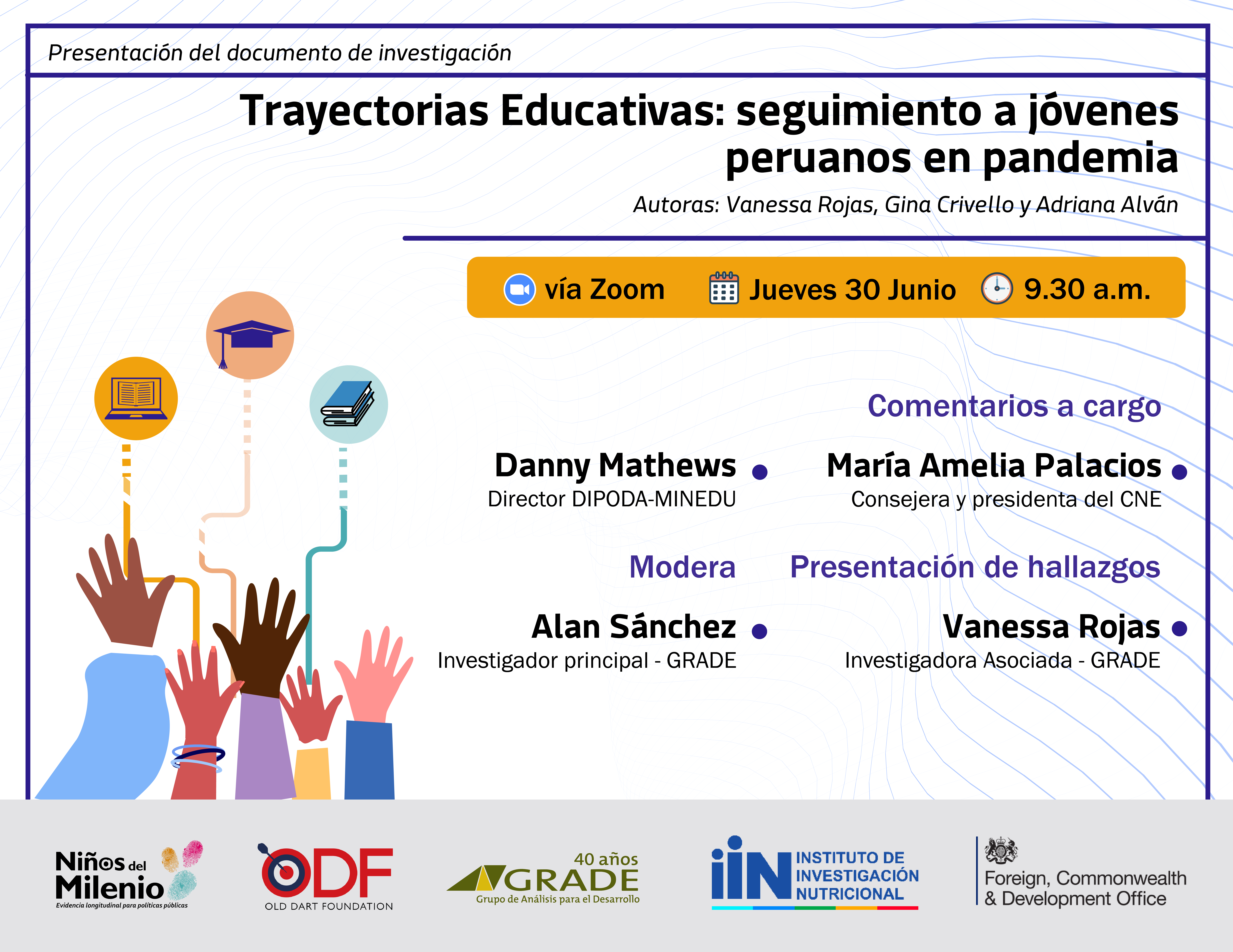“Trayectorias Educativas: seguimiento a jóvenes peruanos en pandemia”